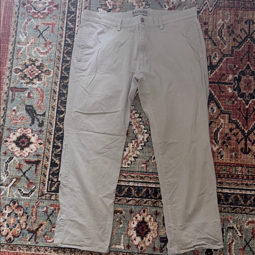 Size 38- Savane Men's Tan Pants